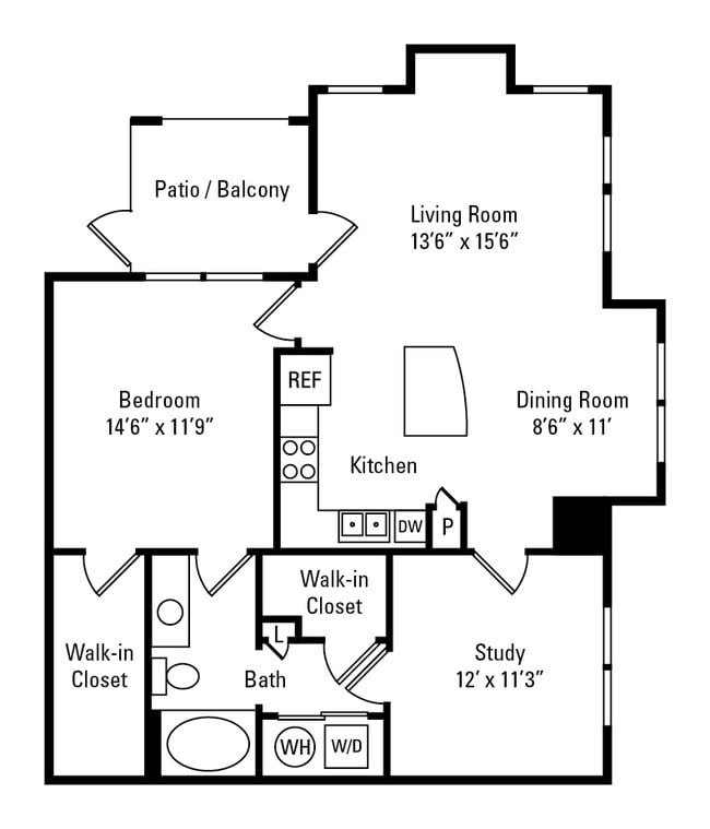 Floorplan - The Millennium Towne Center