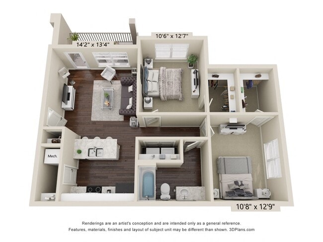 Floorplan - Northstar Flats