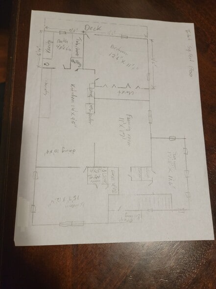 Floor plan - 308 Lewis St S
