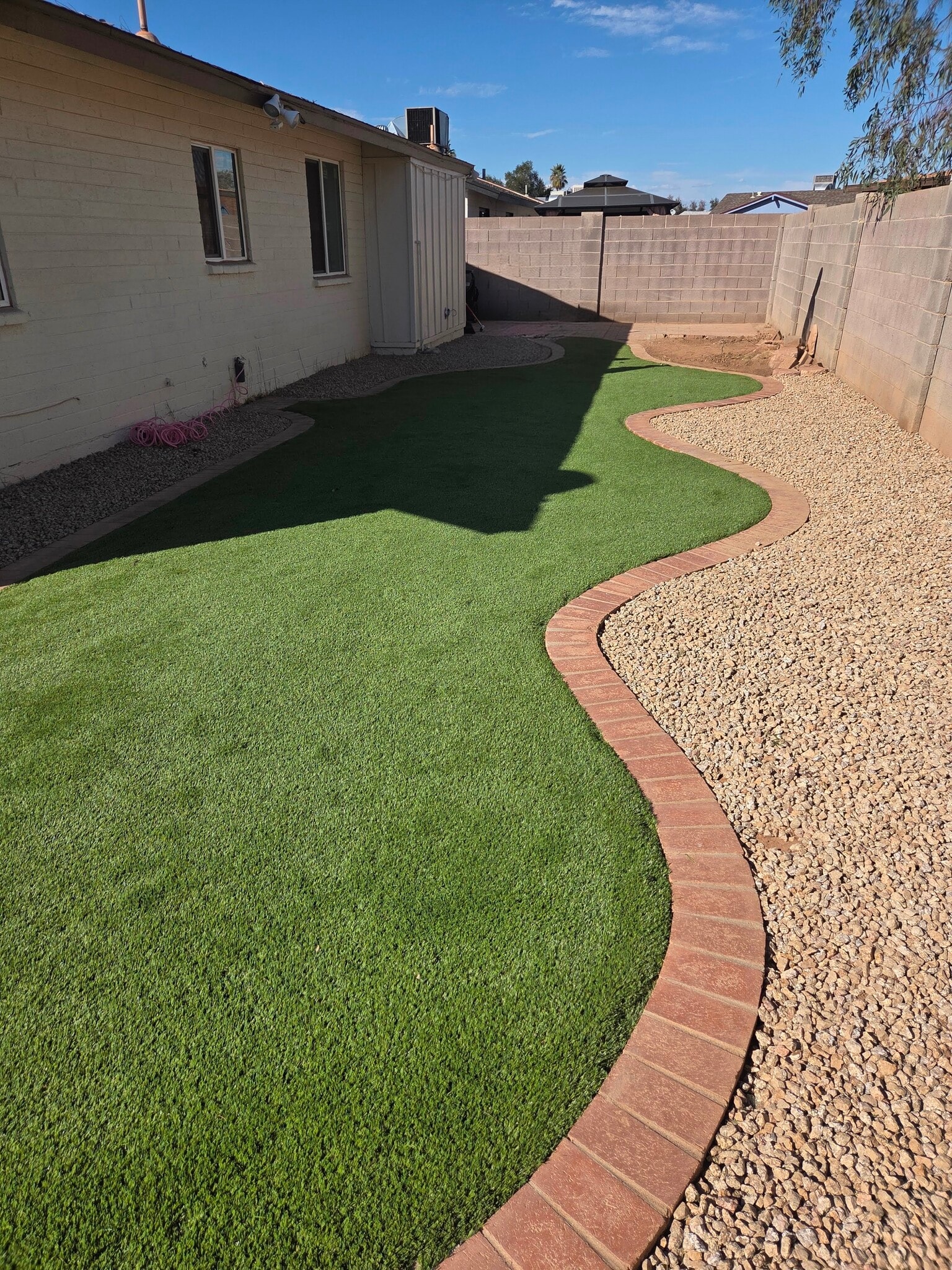 Back yard - 9211 N 45th Ave