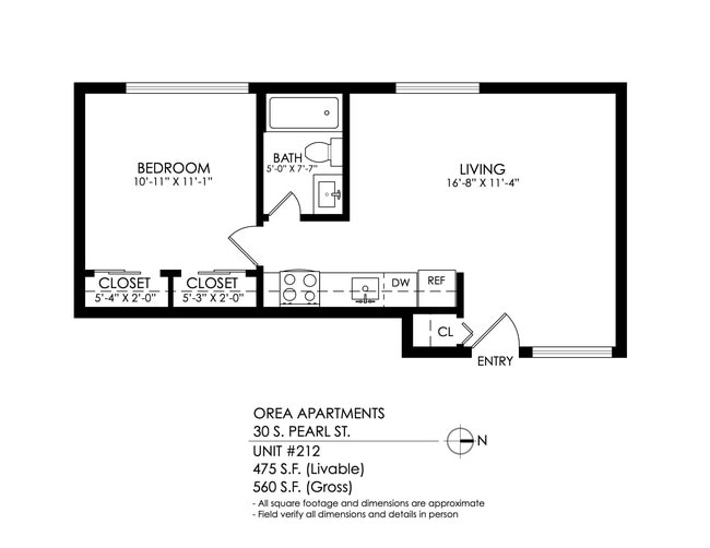 Floorplan - Orea Apartments