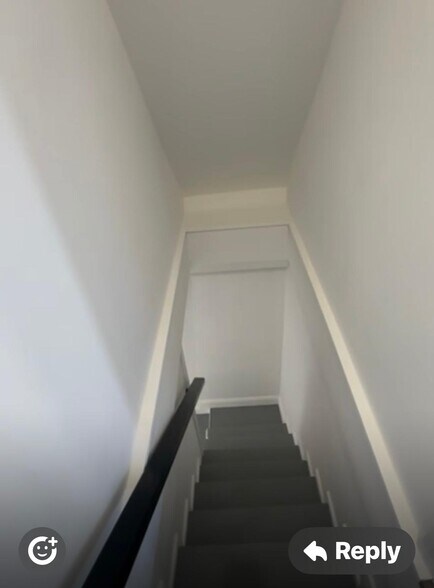 Staircase to Finished Basement - 384 Sylvan Ave