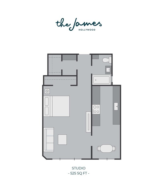 Floorplan - The James Hollywood