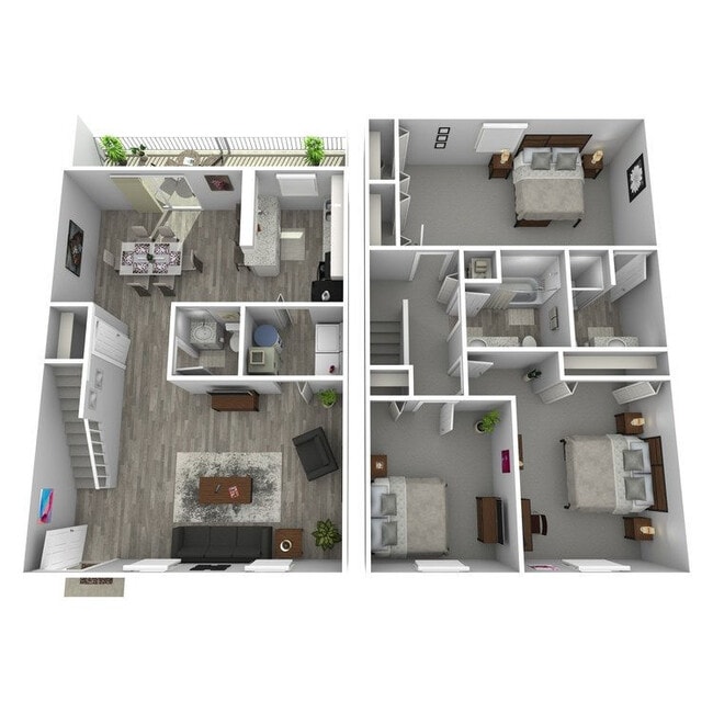 Floorplan - Reflections Apartments