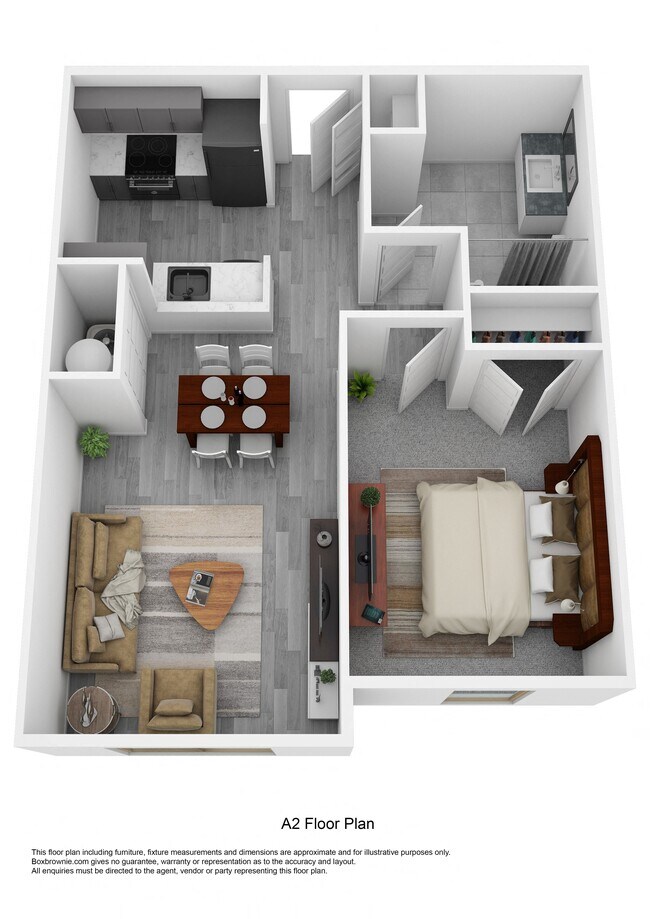 Floorplan - The Village at Slippery Hill Senior Apartments- 62+
