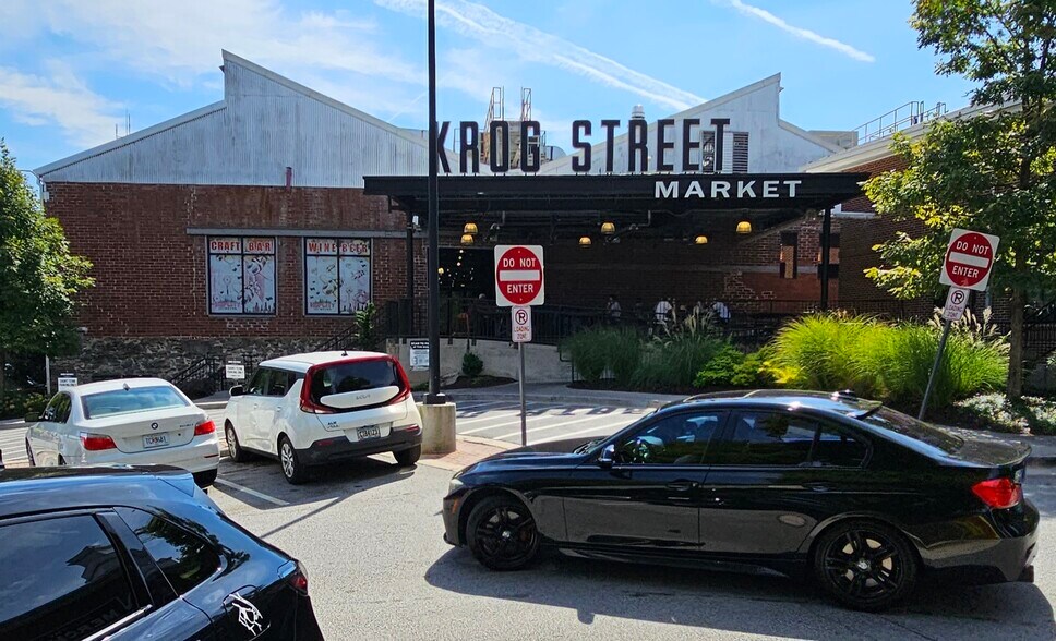 Krog Street Market only a half mile walk away from property. - 607 Gaskill St SE