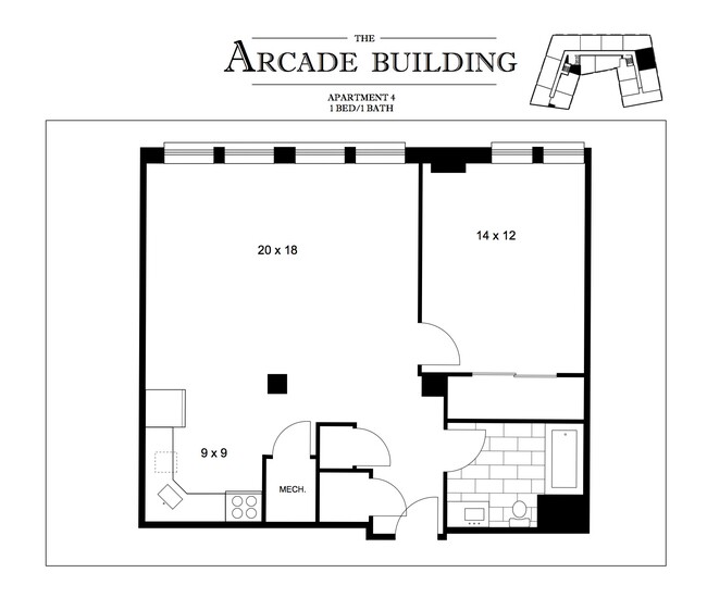 Floorplan - The Arcade Building