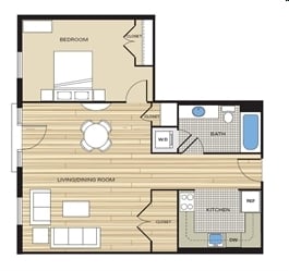 1BR/1BA - Cortland Alexandria