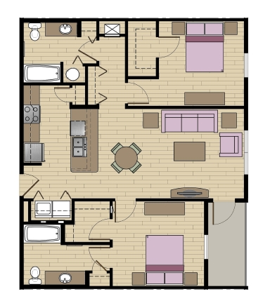 Floorplan - Summerset Apartments