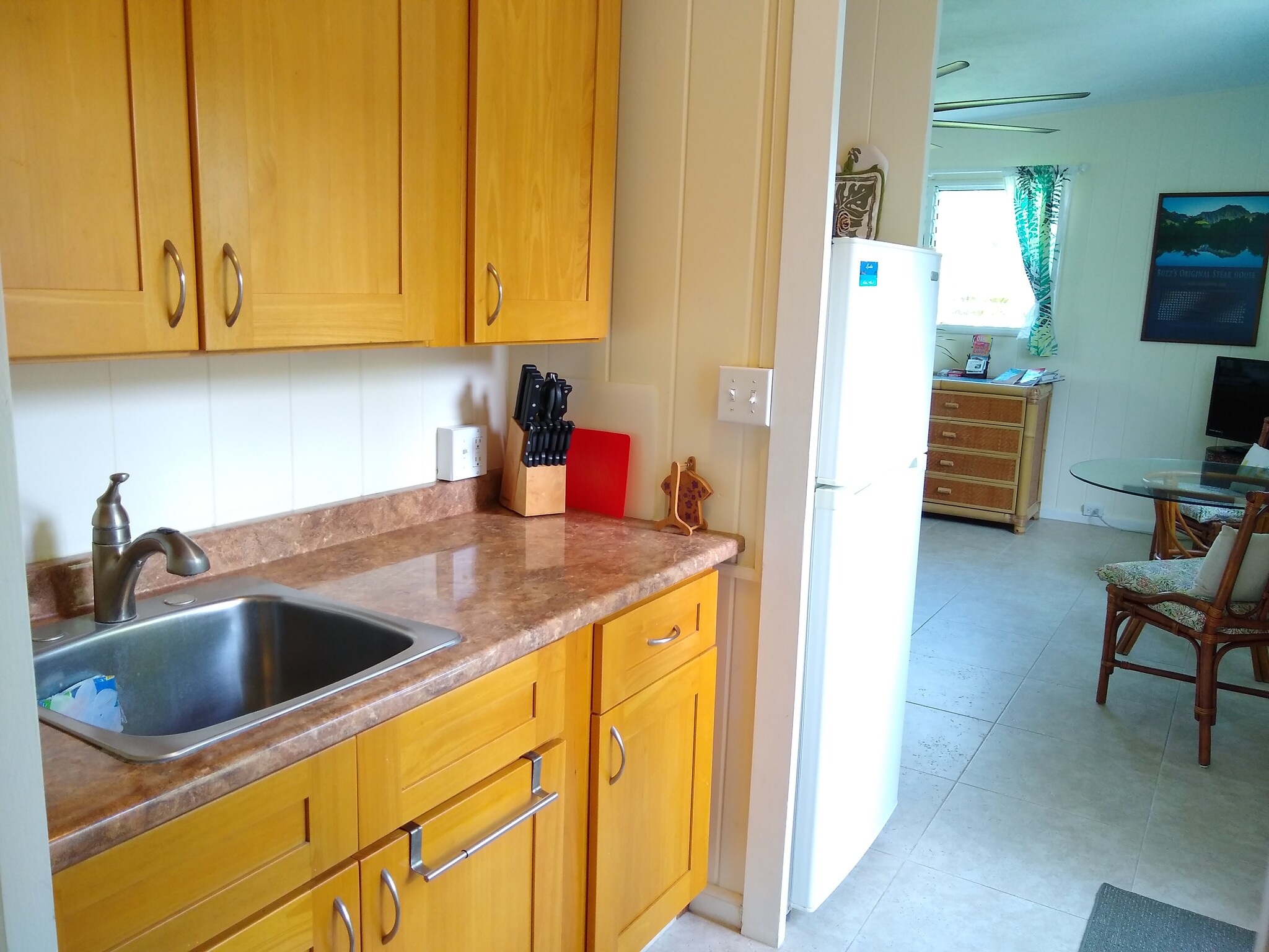 Kitchen to Dining Area - 291 Awakea Rd