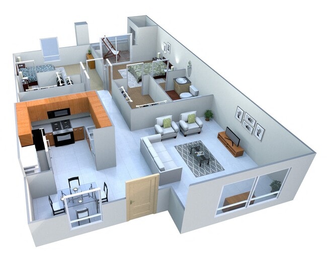 Floorplan - San Lucas Apartments