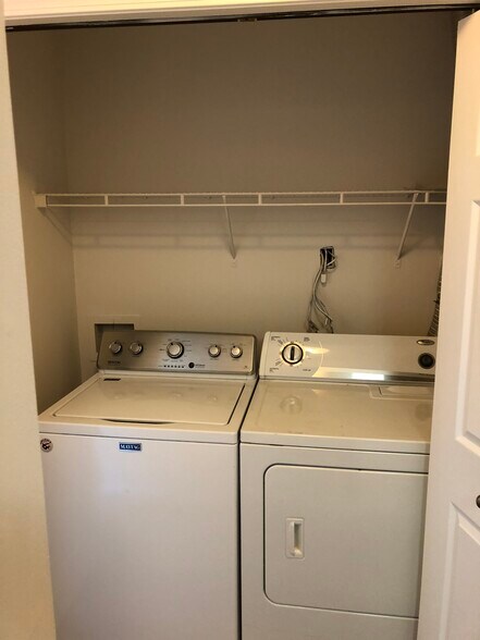 Washer and Dryer in Unit - 806 Carom Cir