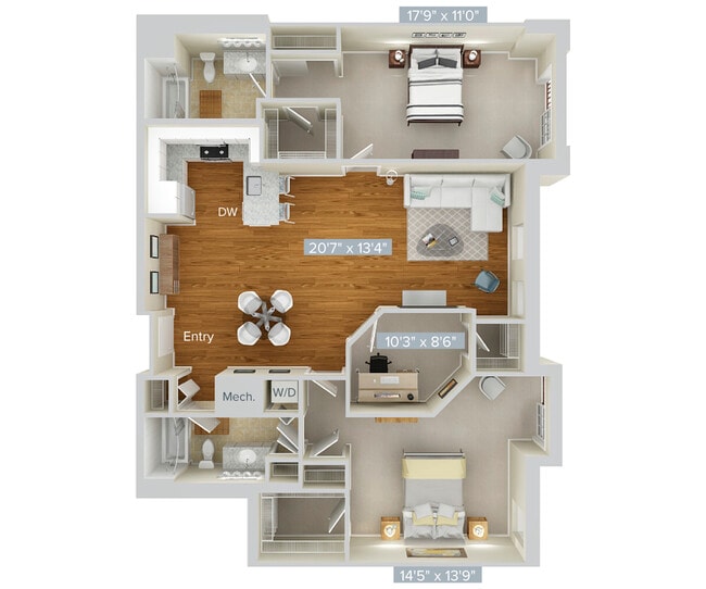 Floorplan - Avalon Clarendon
