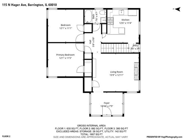 Building Photo - 115 N Hager Ave