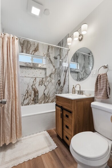 Newly remodeled full bathroom - 2509 W 73rd St