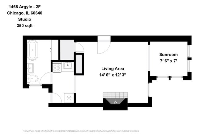 Building Photo - Uptown / Ravenswood - Studio - w/ Decorative Fireplace