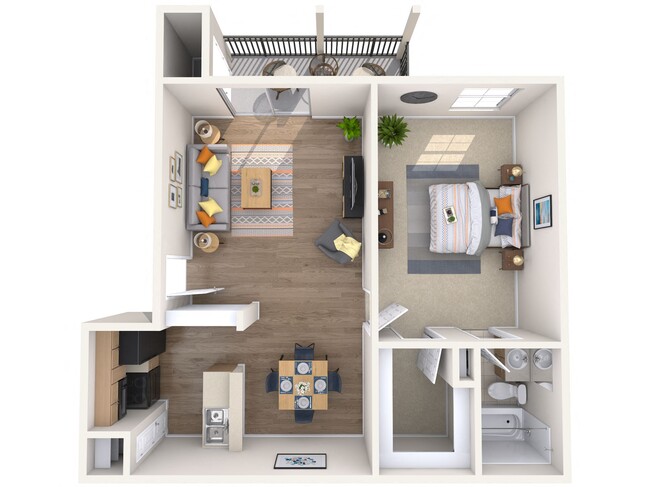 Floorplan - Urban Palms Apartment Homes