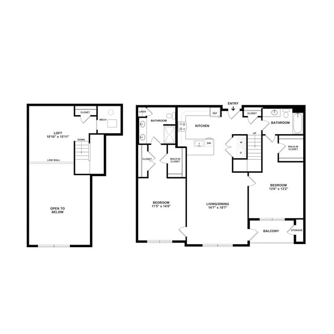 Floorplan - Elms Shady Grove