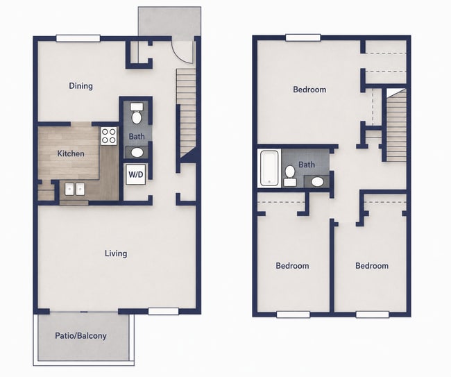 Floorplan - Lake Camelot Apartments