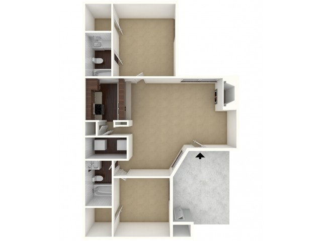Floorplan - Coronado North Apartments