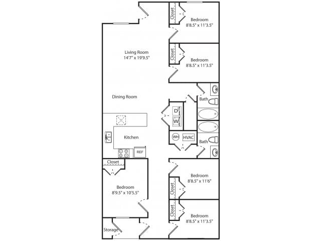 Birch - Hampton Creste Apartments