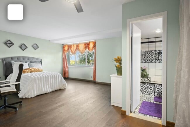 Upstairs, enjoy a spacious bedroom + den with ample closet space - 301 N Beauregard St