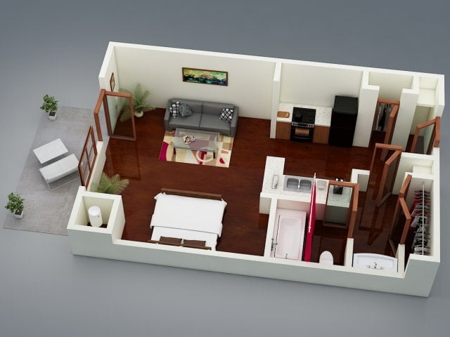 Floorplan - Capitol on 28th