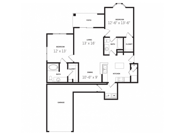 Floorplan - Woodland Park