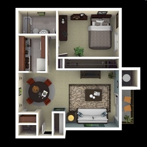 1BR/1BA - Goshen Terrace