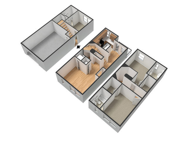 Uptown Floorplan Unfurnished - Tinsley Place