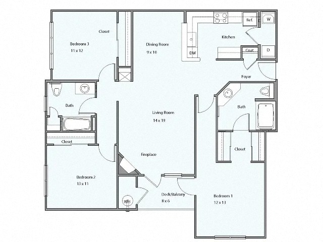 Floorplan - Lerner Remington