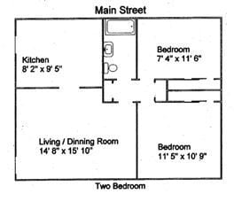 Floorplan - Brookside Commons