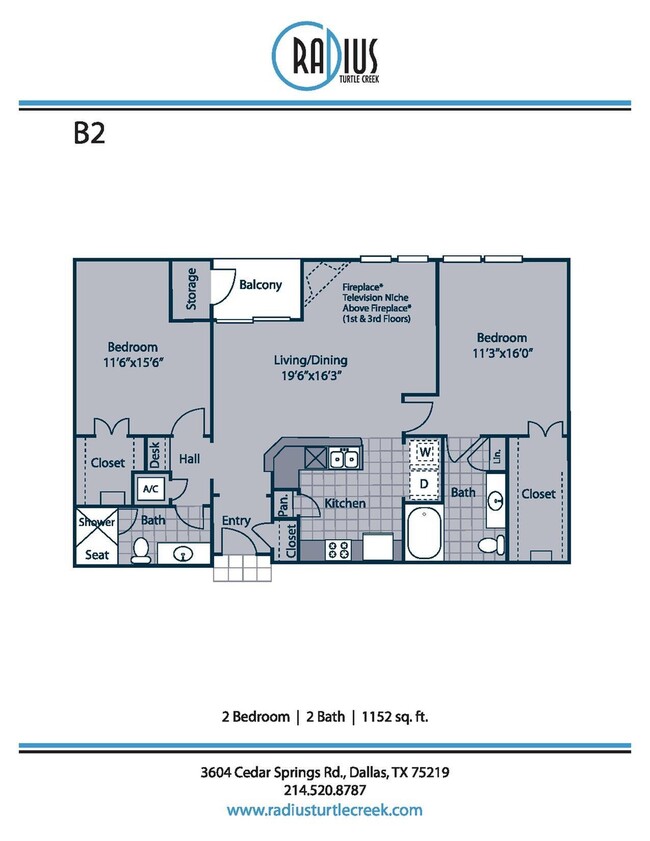 B2 - Radius Turtle Creek