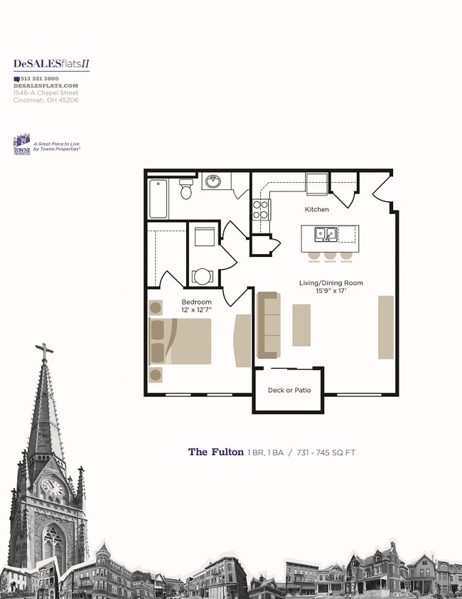 Floorplan - DeSales Flats Apartments*