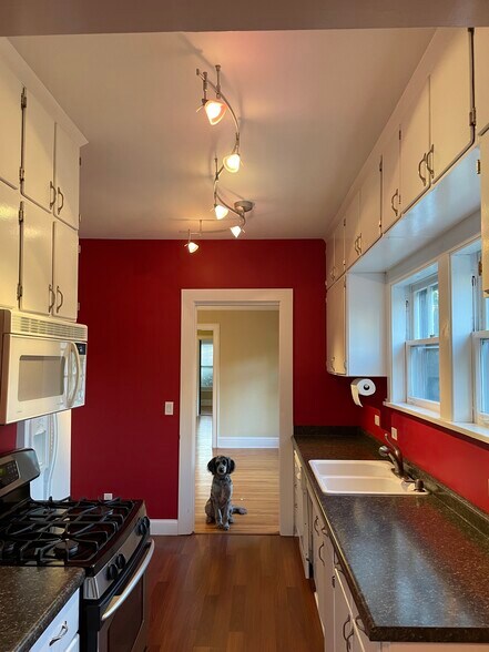 kitchen into living area - 2523 LeClaire St
