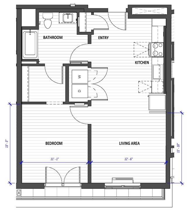 Floorplan - Hyas Point Apartments