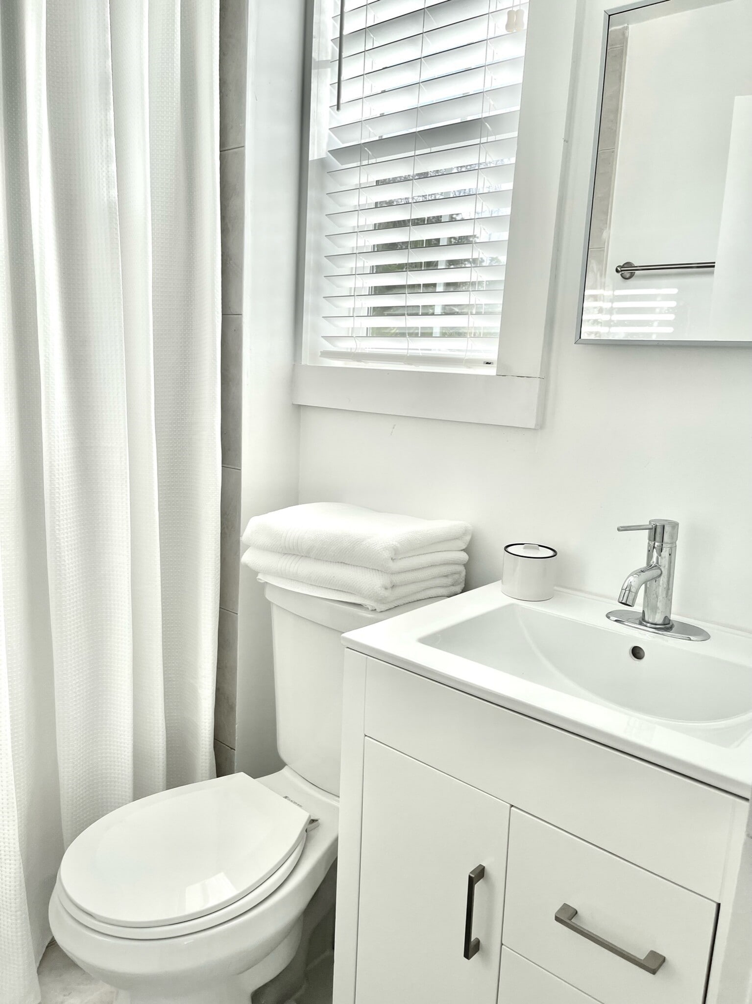 Shower, Toilet and Sink - 900 El Rado St