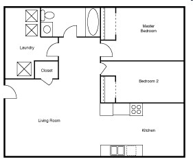 2BR/1BA - Aspen Pines
