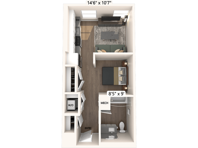 Floorplan - Avalon W Squared