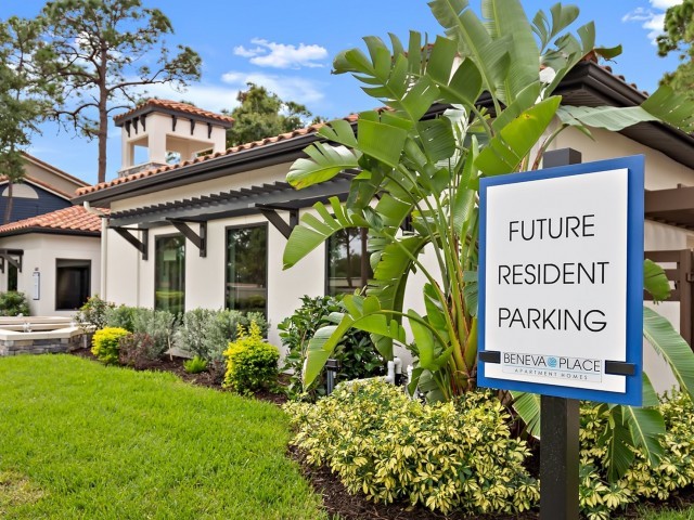 Saving You A Parking Space - Beneva Place Apartments