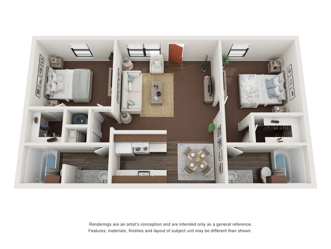 Floorplan - Cimarron Apartments