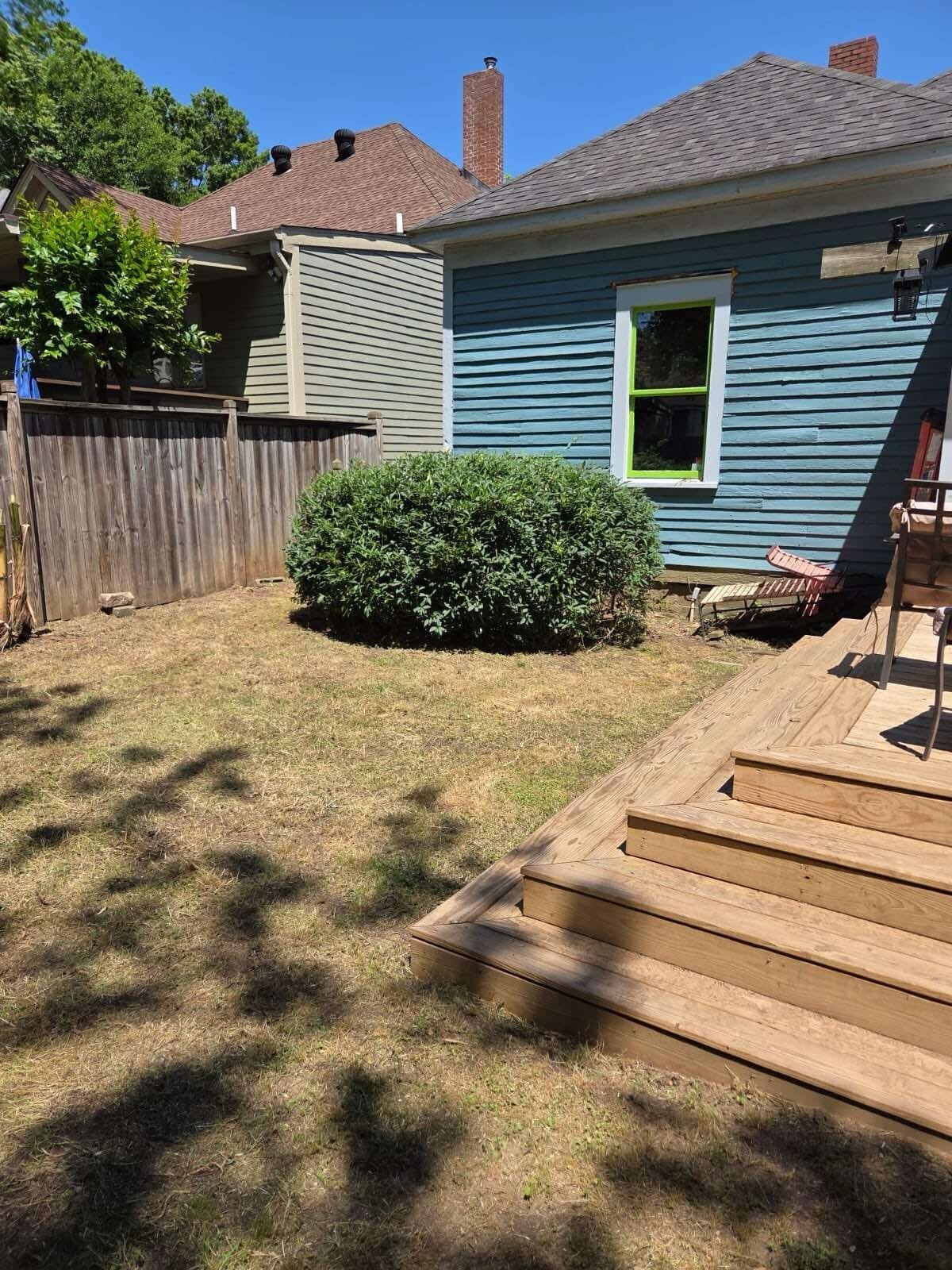 Back yard - 249 Powell St SE