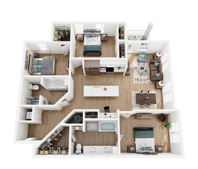 Floorplan - The Townsend