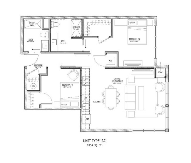 Floorplan - Flats on Fifth