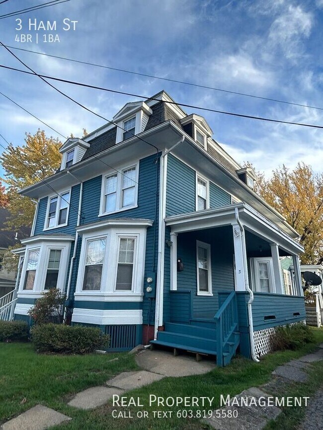 Charming PetFriendly 4 Bedroom Apartment 3 Ham St Dover NH 03820