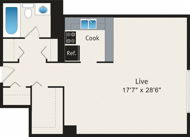 Floorplan - Reside 707