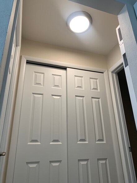 Hall closet - 1077 Colorado Blvd