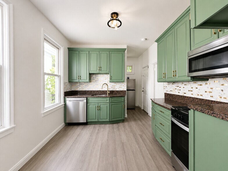 Newly Renovated Kitchen - 22 Harrison Ave