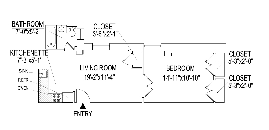Apartment 2K - Terrace Court