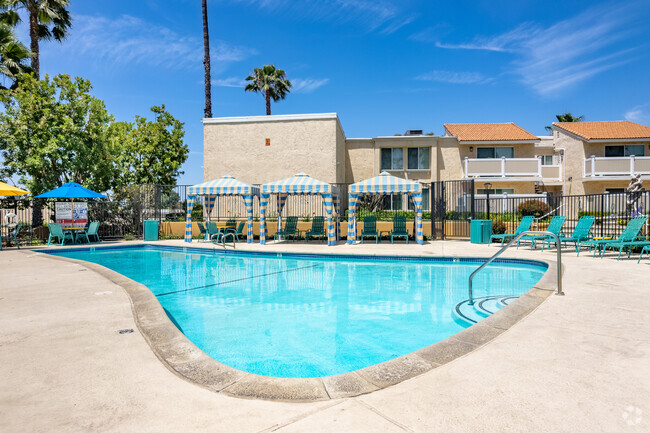 Pool Area - Bradbury Park Apartments